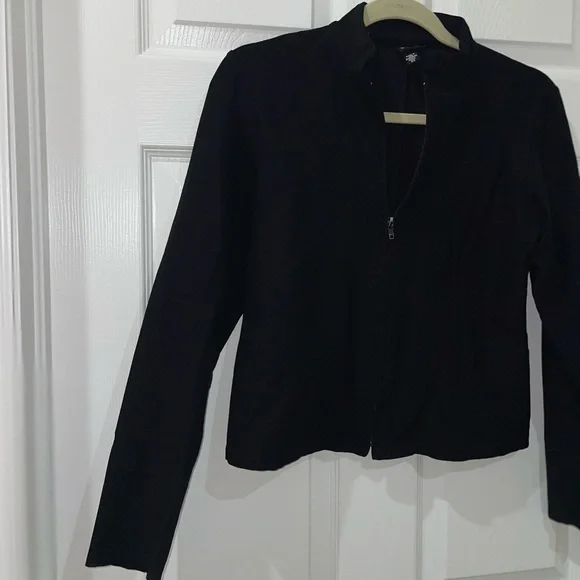 Eileen Fisher full zip BL jacker SZ XS​​​​​​​​​​​​​​ - Picture 5 of 7